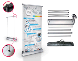 Portabanner Roll Up Electrico 80x200 cm